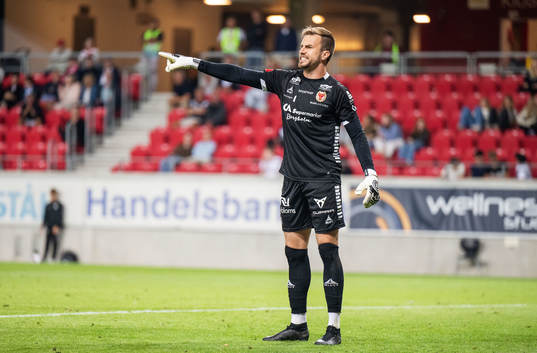 Kalmars målvakt Ricardo Friedrich