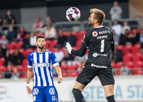 Kalmars målvakt Ricardo Friedrich