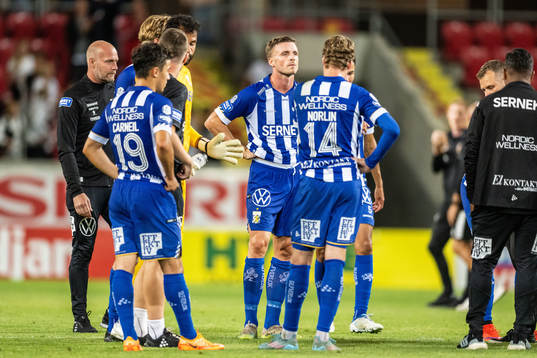 IFK Göteborgs spelare deppar