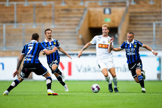 Häckens Samuel Gustafson och Sirius Aron Bjarnason och