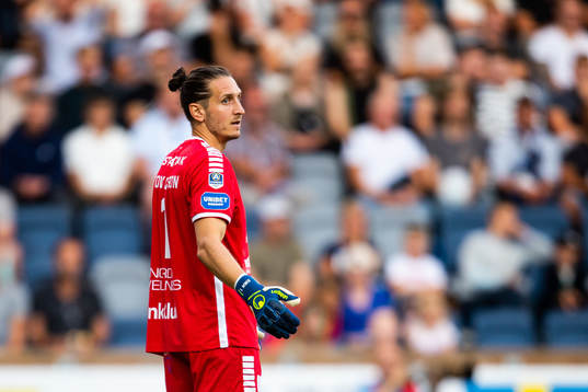 Sirius målvakt David Mitov Nilsson