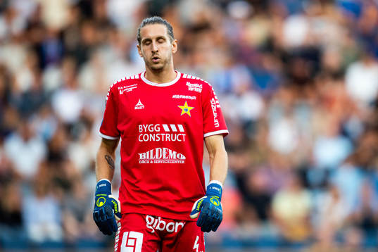 Sirius målvakt David Mitov Nilsson