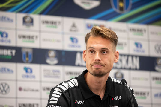 Sirius tränare Daniel Bäckström