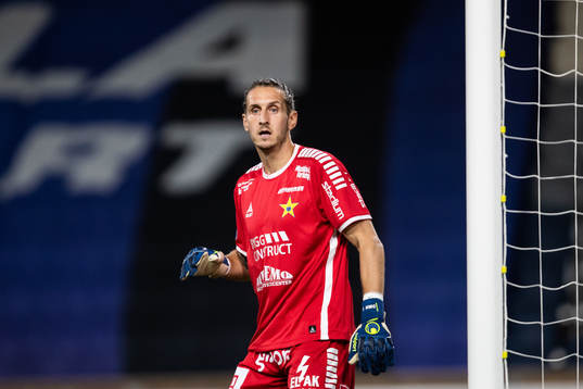 Sirius målvakt David Mitov Nilsson