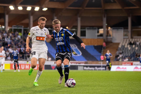 Häckens Oscar Uddenäs och Sirius Dennis Widgren