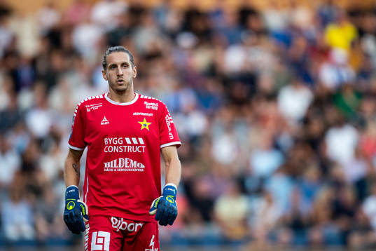 Sirius målvakt David Mitov Nilsson