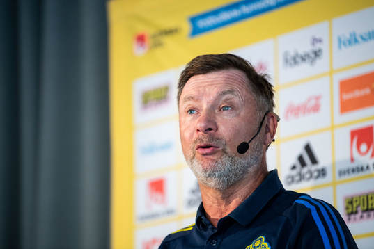 Peter Gerhardsson, head coach of the Swedish women's