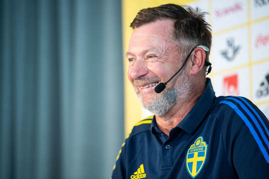 Peter Gerhardsson, head coach of the Swedish women's