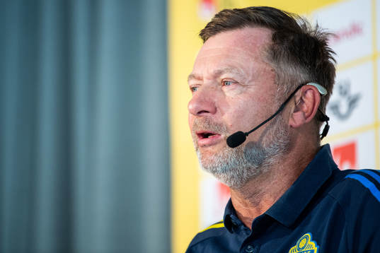 Peter Gerhardsson, head coach of the Swedish women's