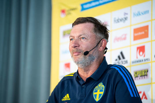 Peter Gerhardsson, head coach of the Swedish women's