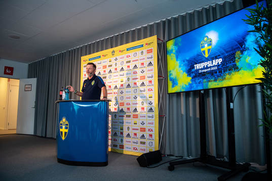 Peter Gerhardsson, head coach of the Swedish women's