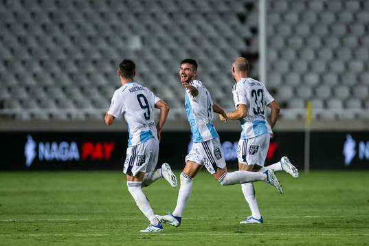 Haris Radetinac, Besard Sabovic and Marcus Danielson of