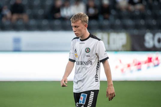 Örebros Valgeir Valgeirsson deppar