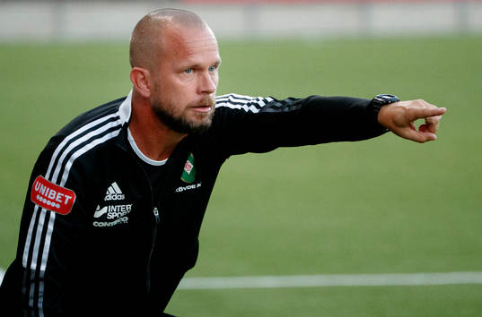 Skövdes tränare Tobias Linderoth