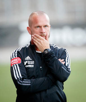 Skövdes tränare Tobias Linderoth