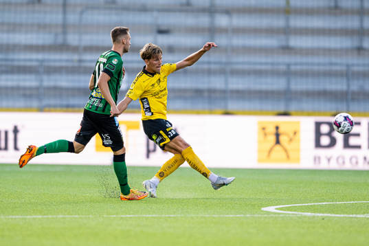 Varbergs Filip Bohman och Elfsborgs Noah Söderberg
