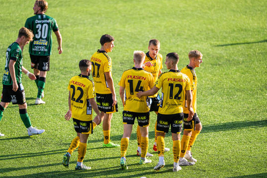 Elfsborgs spelare jublar