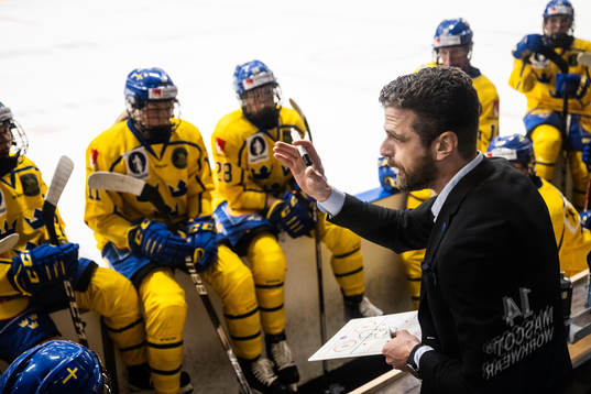 Ulf Lundberg, head coach of Sweden