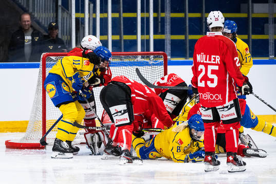 Lara Christen of Switzerland and Josefin Bouveng of Sweden