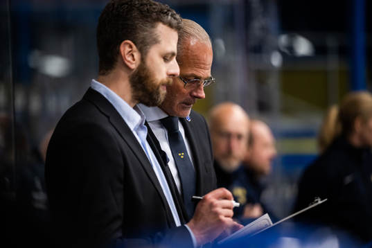 Ulf Lundberg, head coach and Andreas Spångberg, assistant