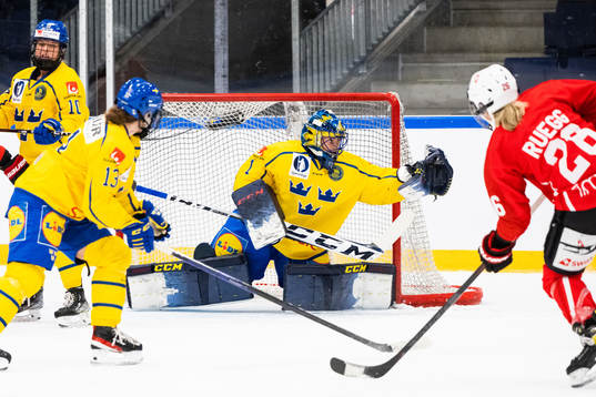 goaltender Ida Boman of Sweden