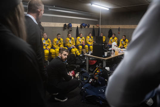 Ulf Lundberg, head coach of Sweden