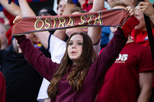 En Örgryte supporter