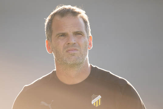 Häckens Häckens tränare Robert Vilahamn