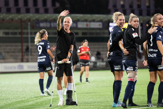 Rosengårds Caroline Seger jublar
