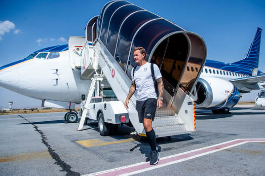 Goalkeeper Johan Dahlin of Malmö FF