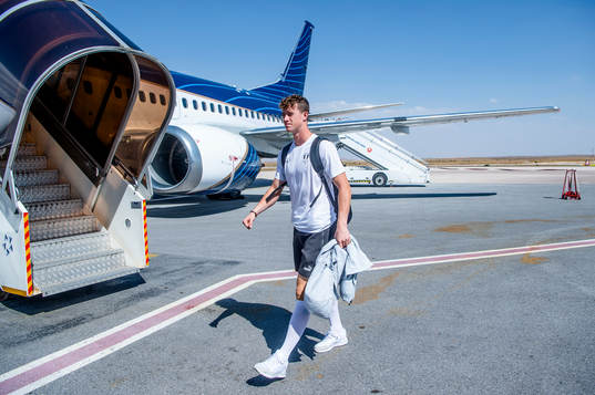 Goalkeeper Viktor Andersson