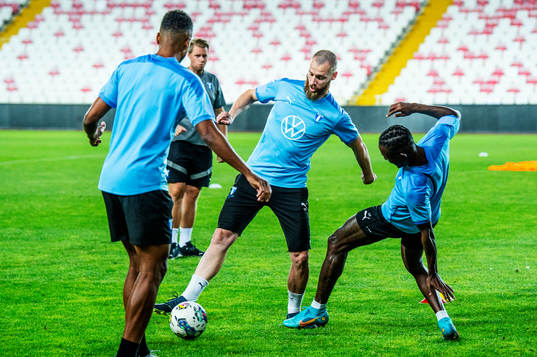 Jo Inge Berget and Mohamed Buya Turay