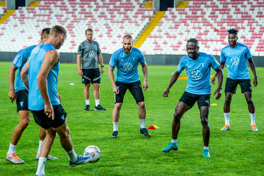 Jo Inge Berget and Mohamed Buya Turay
