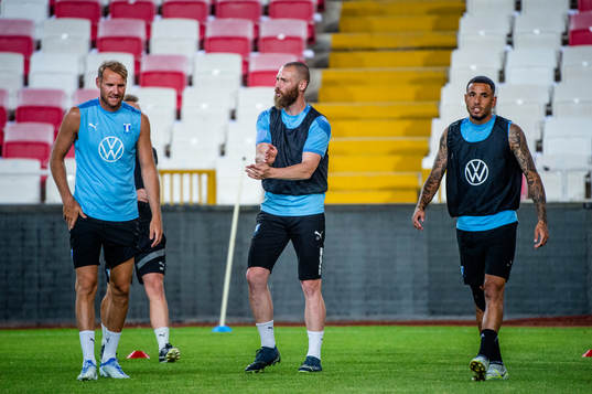 Ola Toivonen, Jo Inge Berget and Sergio Pena