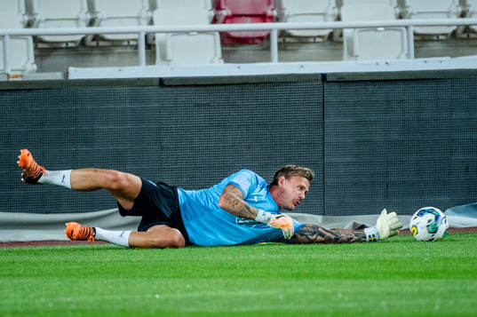 Goalkeeper Johan Dahlin