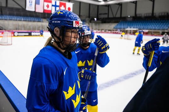 Thea Johansson of the Swedish women's national ice hockey
