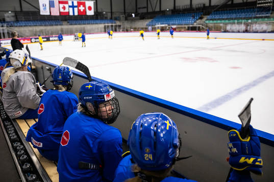 Lina Ljungblom of the Swedish women's national ice hockey