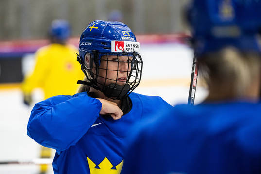 Thea Johansson of the Swedish women's national ice hockey