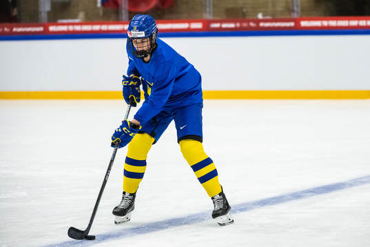 Jenny Antonsson of the Swedish women's national ice hockey