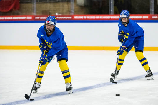 Celine Tedenby of the Swedish women's national ice hockey