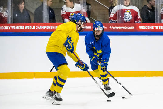 Emma Murén of the Swedish women's national ice hockey team