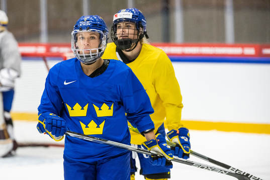 Ebba Berglund of the Swedish women's national ice hockey