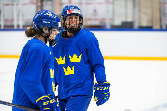 Anna Kjellbin of the Swedish women's national ice hockey