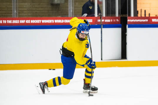 Mira Jungåker of the Swedish women's national ice hockey
