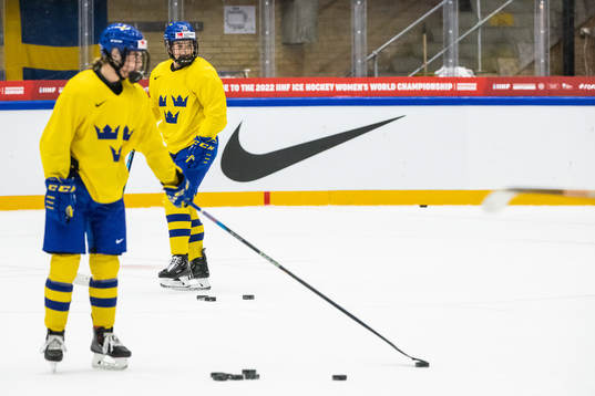 Hanna Thuvik of the Swedish women's national ice hockey team