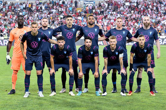 Starting eleven of Malmö FF