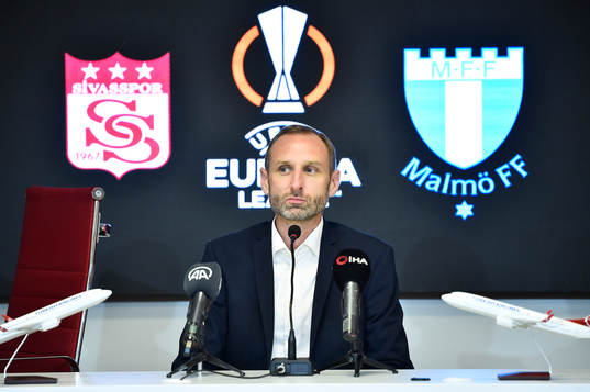 Head coach and sport director Andreas Georgson of Malmö FF