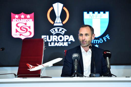 Head coach and sport director Andreas Georgson of Malmö FF