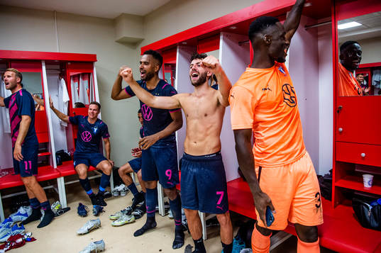 Isaac Kiese Thelin, Erdal Rakip and goalkeeper Ismael