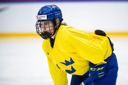 Mira Jungåker of Sweden at a practice session